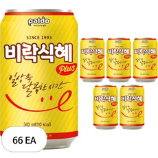팔도 비락 식혜, 340ml, 66개
