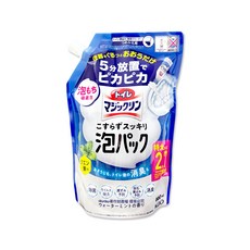 日本KAO花王 馬桶泡沫清潔補充包 660ml/袋 - 薄荷香深藍, 1個, 660ml