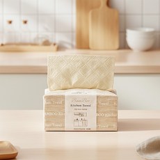 무표백 도톰 대나무 키친타월 100매 9팩, 상세설명 참조