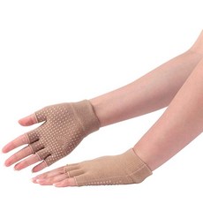 데비 논슬립 요가 장갑, 베이지, 1개