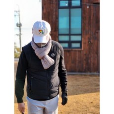 ALDA 아웃도어 패딩 골프 머플러 ALMP-9422, 그레이, 1개