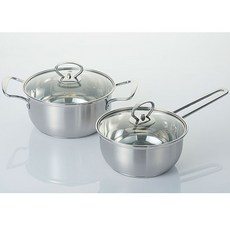 폴리 라인 2종 냄비세트, 18편수+20양수, 1개