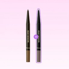 1+1 키스미 헤비로테이션 아이브로우 펜슬 191258, 04 내추럴 브라운(E)191258, 12 그레이시 베이지(E)