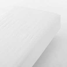 무인양품 워싱면 매트리스 커버 화이트 K