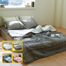 제이리빙 나플 시어서커 이불베개커버세트 KK 4컬러 nys+50341CF, 본상품선택