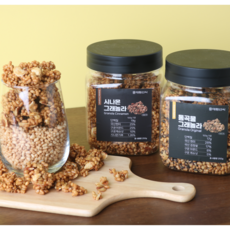 오리지널 통곡물 수제 그래놀라 2가지 맛 오리지널맛, 1개, 250g