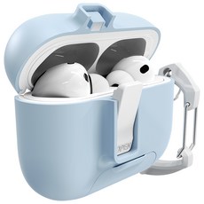 아이몰 분실방지 핸드폰 거치 맥세이프 도어락 케이스, 블루, 1개, 에어팟 Pro / Pro2