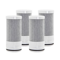 生活采家 補充濾心 碳纖維濾心4入組 適用機種#99426 #99428 除氯除重金屬鐵屑懸浮, 4個, S00999496