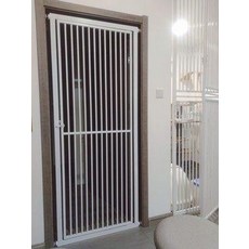 펜스 게이트 가림막 강아지 격리장 펫도어 겸용 접이식, 1개, 높이 190cm