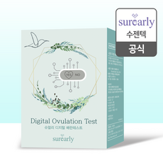 슈얼리 디지털 배란테스트기 SU-DR01-LH, 20개입, 1개