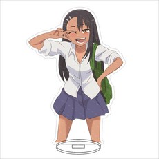 괴롭히지 모음 스탠드 피규어 나가토로 키덜트 나가토로굿즈 말아요 아크릴 양 제품 장식용피규어 스탠드피규어 아크릴굿즈 스태츄 수집품 굿즈, 7.7:160MM 양면 HD