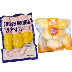 랜시 냉동 망고 슬라이스 500g 과일 빙수재료, 5개