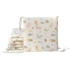 KIDS PARK 嬰兒純棉防撞床圍/軟墊, 卡通圖案