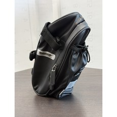 라이노워크 물통 홀더가 있는 자전거 안장 가방 [X21599], 블랙, 1개