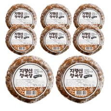 지평선 청국장 1kg X 8개 업소용 냄새 없는 청국장