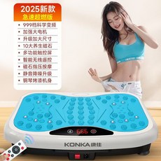 스마트 쉐이킹 진동 트레이닝 머신 파워 덜덜이 운동기구 바디 전동, E. 소형 모델 03 999단 자석 마사지 물리 블루, 기본