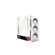 XFX Quick실버 AMD 라데온 RX 9070XT 화이트 게이밍 에디션 16GB GDDR6 HDMI 3xDP RDNA 4 RX-97TQICKW9 포함, RX 9070 XT QICK 화이트