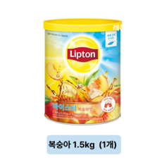 립톤 아이스티 복숭아 1.5KG 1개, 1개입