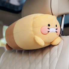 카카오프렌즈 편안한 차량용 목쿠션 춘식이