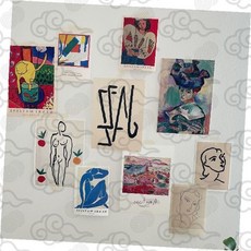 미술 명화 엽서 감성 인테리어 벽 장식 포스터 카드 갤러리 홈 데코 감성 소품, 상세페이지 참조, A6_3. 오렌지 누드