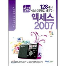 액세스 2007 : 128개의 실습예제로 배우는, 웰북