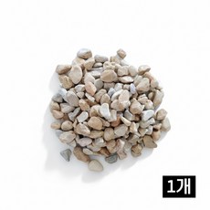 고급 조경 옐로우 색자갈 인테리어 화분, 1kg, 1개