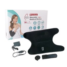 美國 venture醫療用熱敷墊-插電型-八合一多部位KB-12720-速配鼎醫療用熱敷墊-未滅菌, 黑, KB-12720