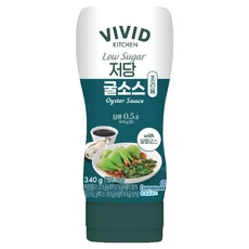 비비드키친 조리용 저당 굴소스, 1세트, 340g