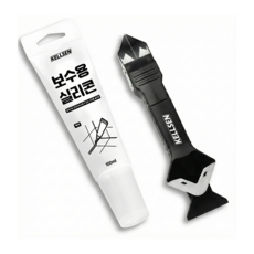 디케이켈슨 긁어보자 스크래퍼 + 보수용 실리콘 세트, 2세트