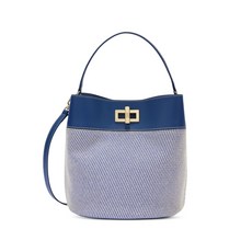 훌라 아멜리아 스트라이프 스몰 버킷 백