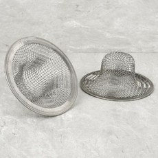 욕조 욕조 스테인리스 배수구망 2P 거름망 거름망 1(개) 4164 PCS