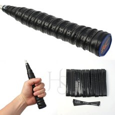 GOUM 스포츠 그립 테이프 논슬립 10p 세트 블랙 교체용