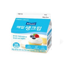 매일 생크림, 1개, 200ml