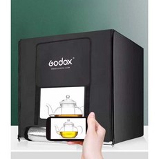 미니포토박스 간이배경 배경지 라이트상자 촬영 제작, 1개, Godox LSD60 더블 패널