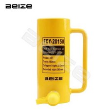 롱 타입 유압 실린더 FCY-20150 유압 잭 20T 출력 피스톤 스트로크 150mm, [01], 1개