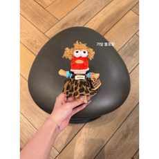 팝마트 비티니 시티의 엉뚱한 친구들 시리즈 인형옷 귀엽고 재미있는 인형 의상 인형불포함, 레오파드 3피스 세트(인형및가발불포함)