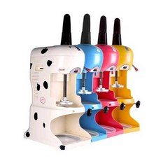 카페 빙수 기계 제빙 가정용 업소용 빙삭기 쇄빙기 눈꽃기 분쇄기 펭귄, 스팟 패턴 슬러시컵