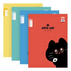 펜피아 1000 초등 10칸쓰기 제본노트, 랜덤, 4개