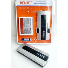BENTE 조명용 무선 리모컨 스위치 1회로용 1구 원격 리모콘, 1개