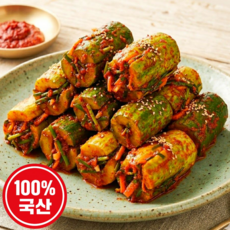 [당일생산] 100% 국내산 오이소박이 전라도 감칠맛, 1개, 2kg