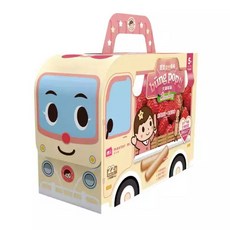 米大師 果然棒棒 大湖草莓糙米棒 22入 汽車禮盒, 1個, 55g