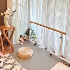 발레바 발레봉 1인용 손잡이 지지대 핸들바 댄스 홈 요가 무용바 가정용, 맞춤 주문
