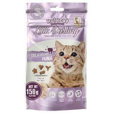 艾爾發寵物Hulucat卡滋化毛潔牙餅 六種口味可選 150g, 1個, 鮪魚