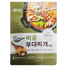 원하프바로부대찌개양념 120G아워홈, 1개