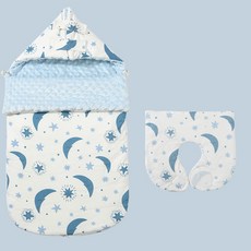 媛的夢想家 雅緹絲睡眠美學 嬰兒安撫睡袋 兩用抱被 四季通用 寶寶按摩豆毯被