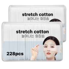 리아므크 늘어나는화장솜 텐셀 토너팩, 2개, 228매입