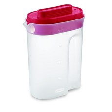 Rubbermaid® Compact™ 피처 뚜껑이 있는 플라스틱 피처 1.9L(2쿼트)