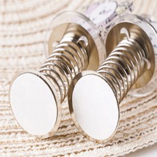 파란행복 DIY 스프링 복원력스프링, 실버 4cm