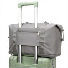 브로미 접이식 여행용 보스턴백 캐리어 결합 보조가방