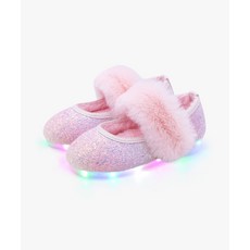 KIPHANT 스트랩 퍼밍 여아 겨울 털 구두